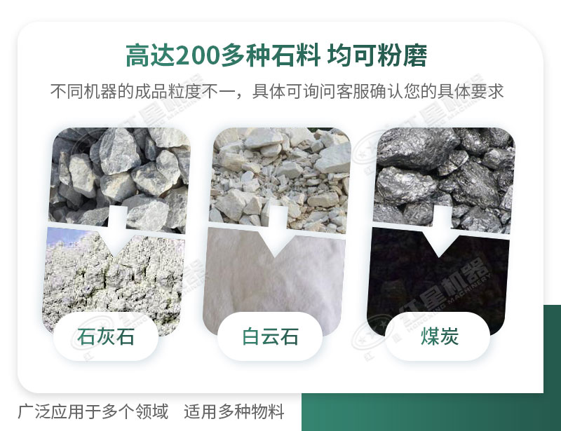 開廠如何選擇磨粉機型號？磨粉碎機有哪些型號？